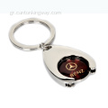 Προώθηση δώρου Metal Zinc Alloy Logo Keychain